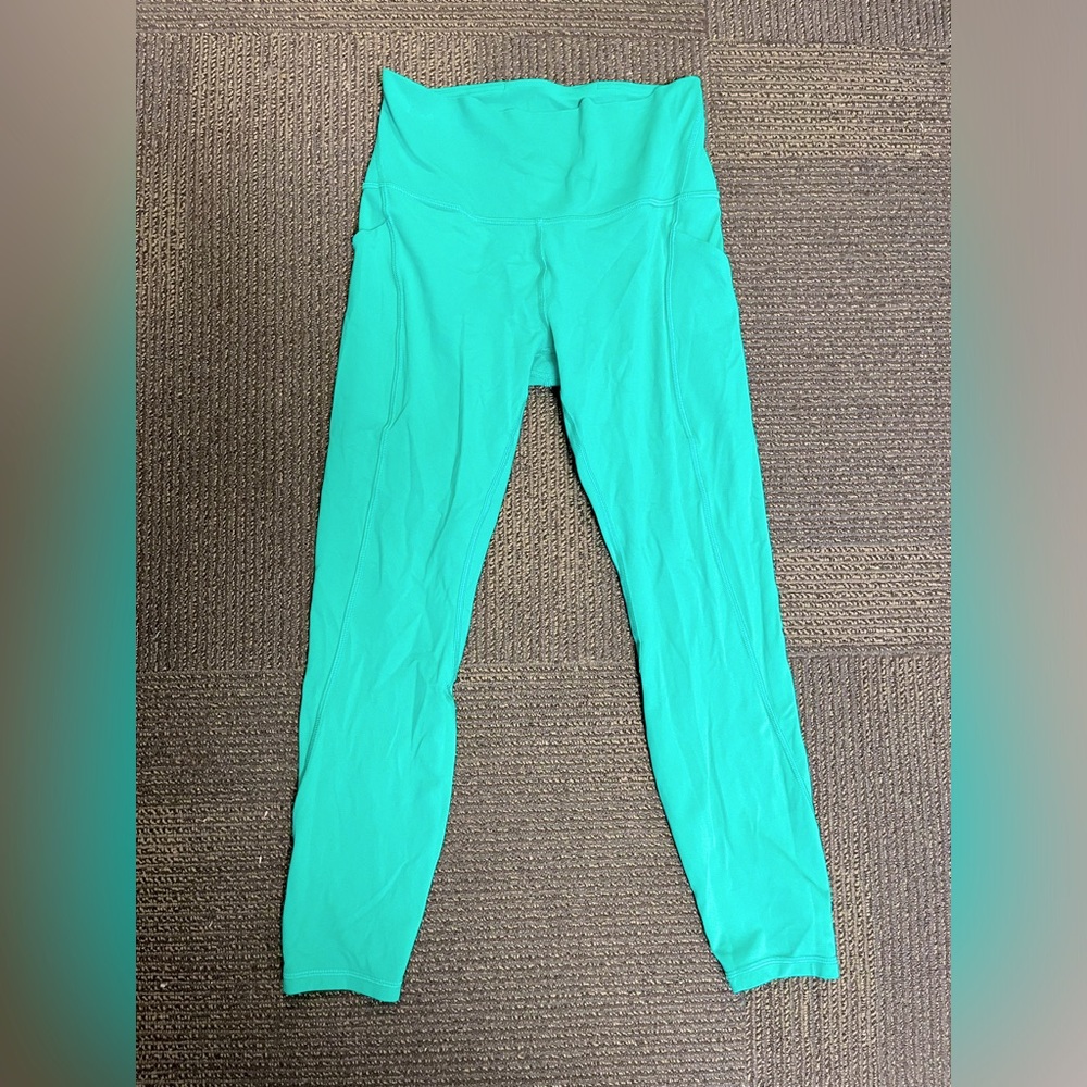 Lululemon Align High Rise Leggings Kelly Green Size 8